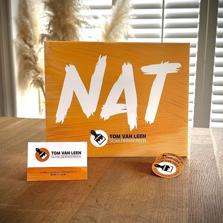 Promotie materiaal voorbeeld