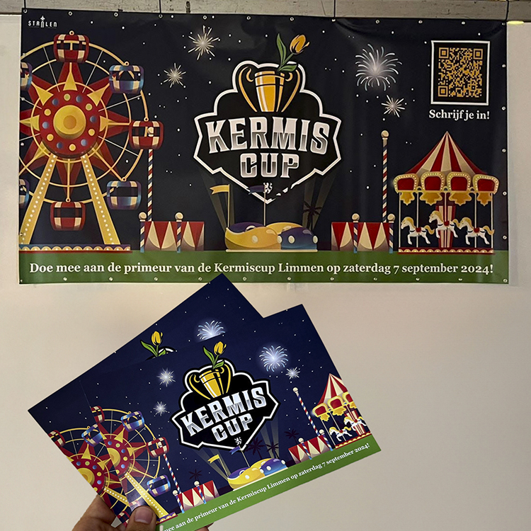 Promotie materiaal voorbeeld